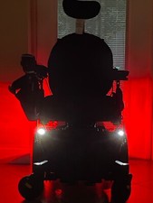 Quantum Q6 Edge 3.0 Wheelchair w/Power Tilt, Recline and Legs - Multi-color LED