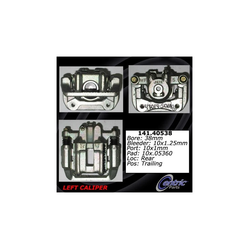 Pinça de freio traseira Centric para Acura TL 2000 1999 - Imagem 2 de 4