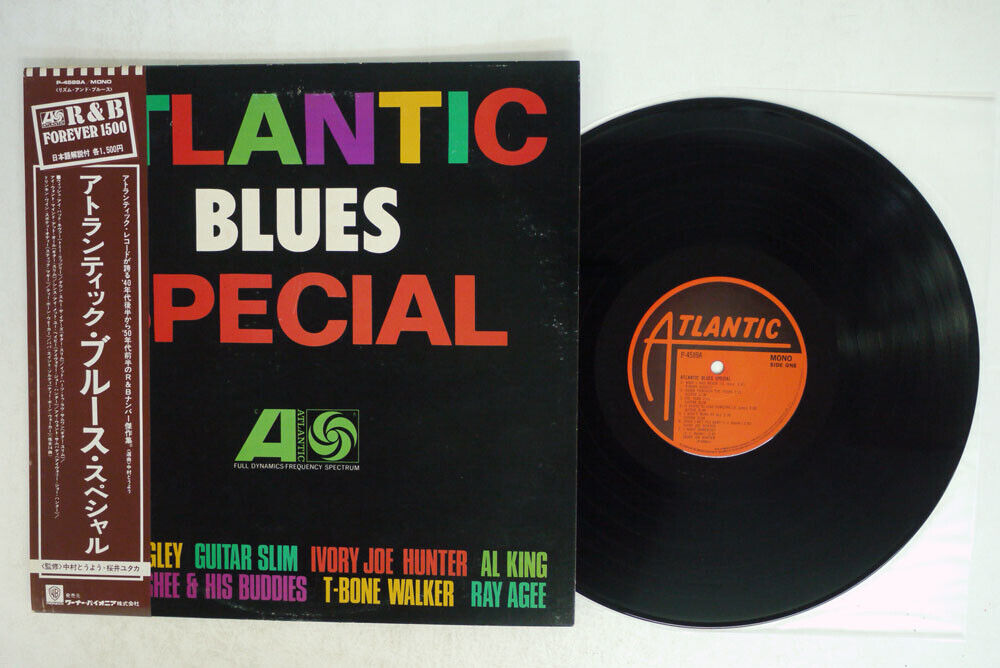 VARIOUS ATLANTIC BLUES SPECIAL ATLANTIC P4589A Japan OBI VINYL LP