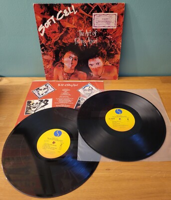 Soft Cell The Art Of Falling Apart 1983 Sire Gold Stamp Promo Jimi Hendrix LP
