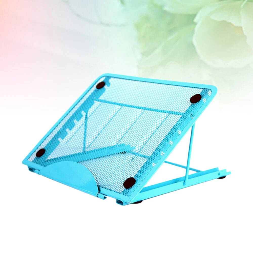 Adjustable Mesh Laptop Stand for Bed or Desk with Ventilation  