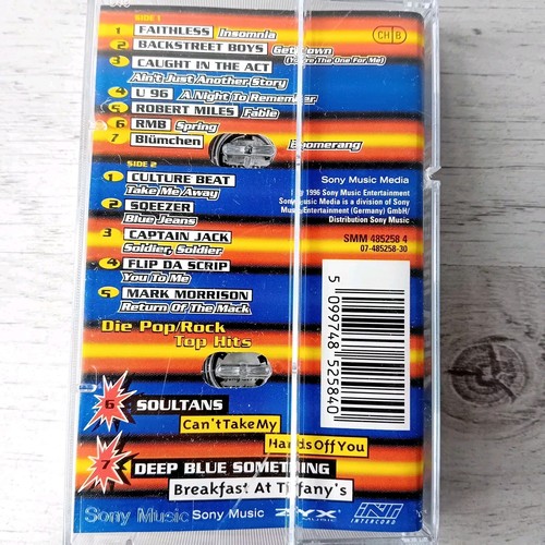 CHARTS PUR VOL 7 CASSETTE TAPE ALBUM - RARE RETRO MUSIC - Picture 4 of 5