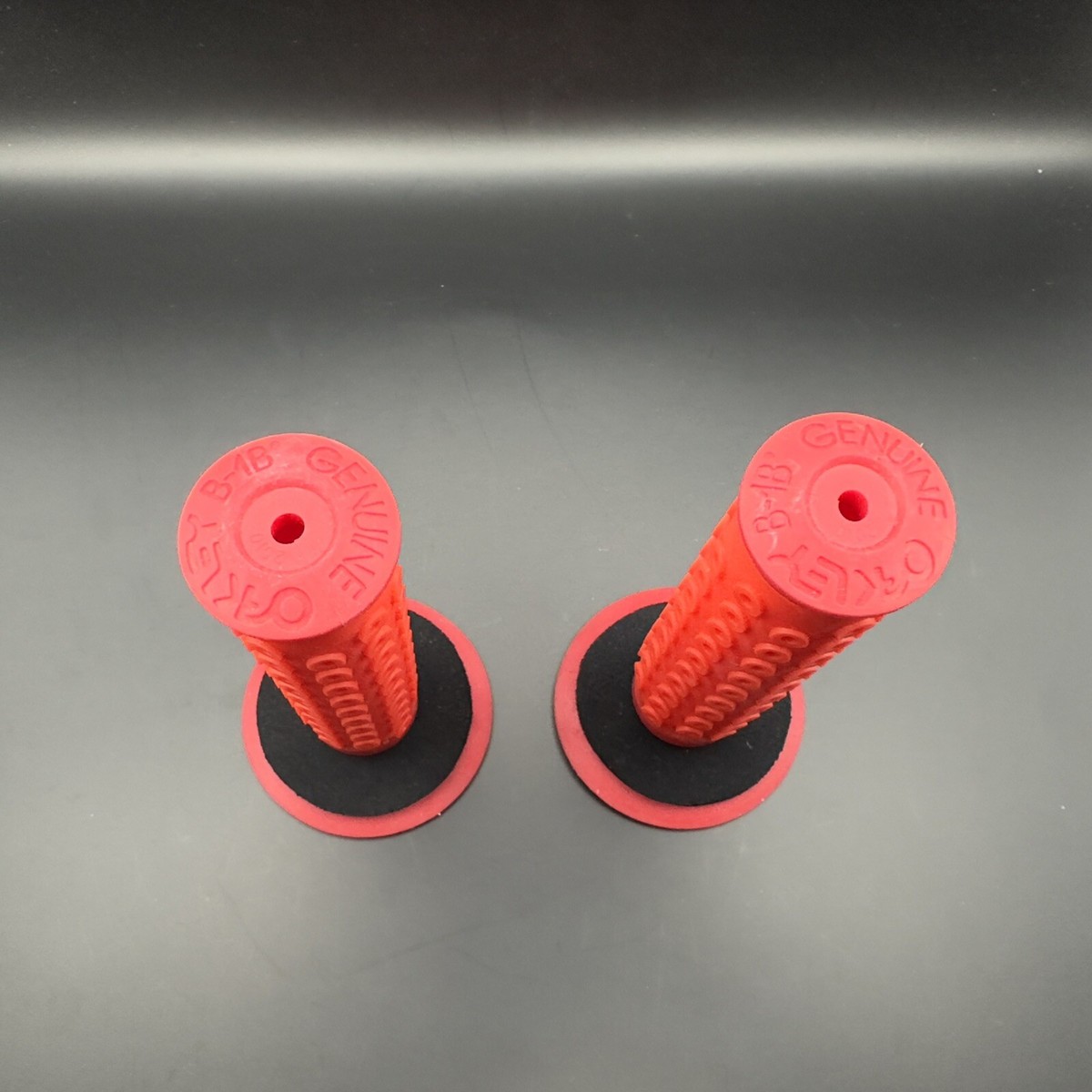 OAKLEY オークリー B-1B 自転車グリップ OLD BMX MTB 赤 Oakley B-1B Red Grips | eBay