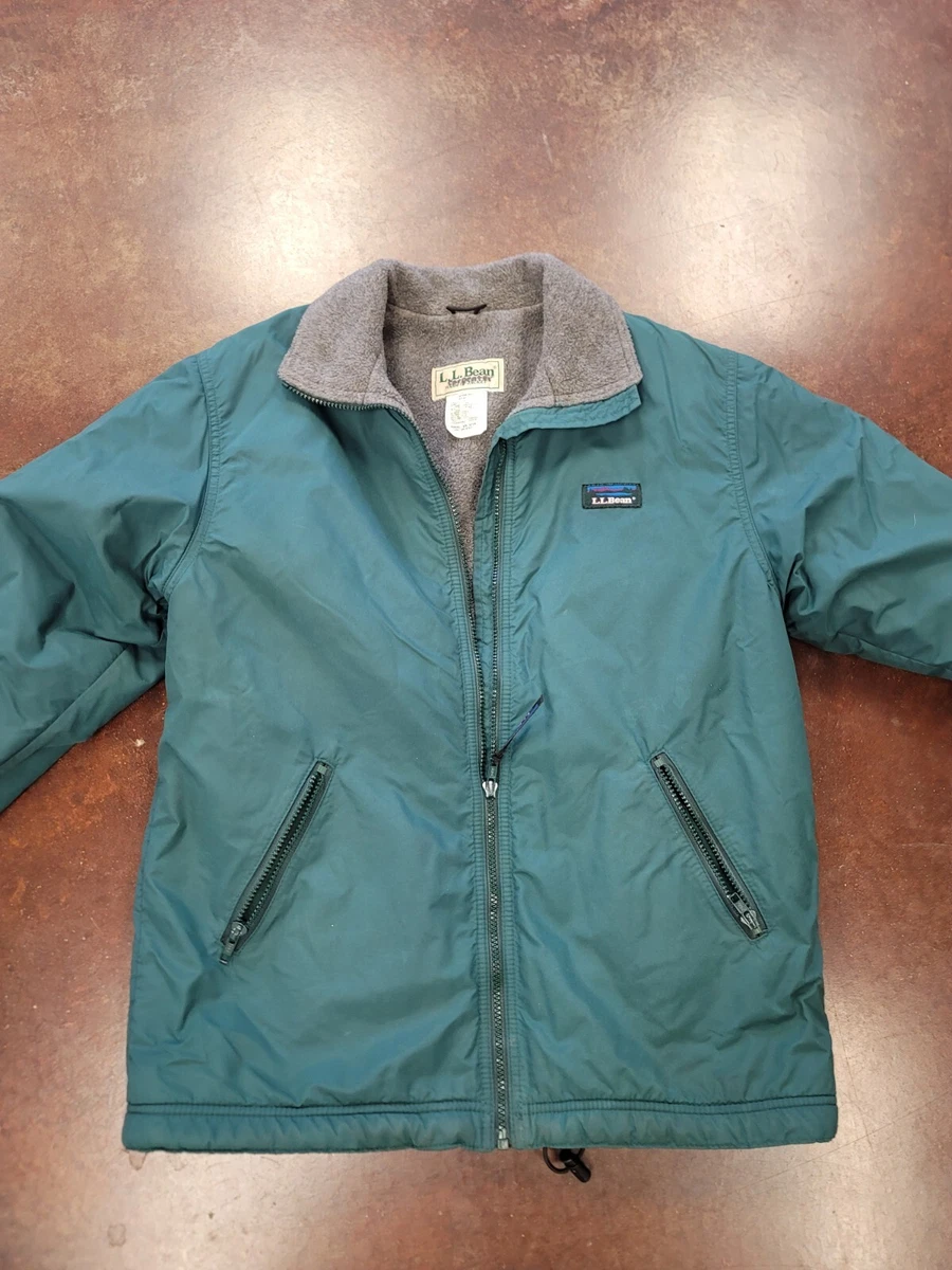 Green fleece lined best sale jacket