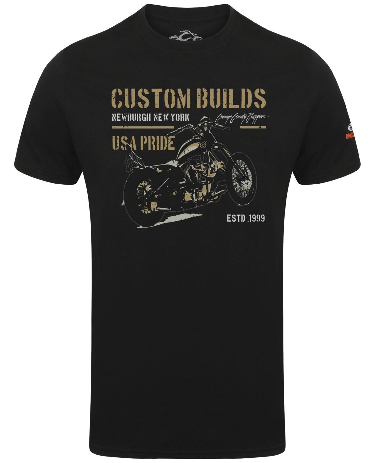 Футболка OCC Orange County Choppers USA Pride черная