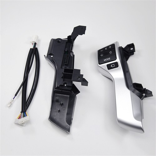 For Toyota Land Cruiser Prado 150 KDJ150 Steering Wheel Control Switch Silver - Picture 3 of 6