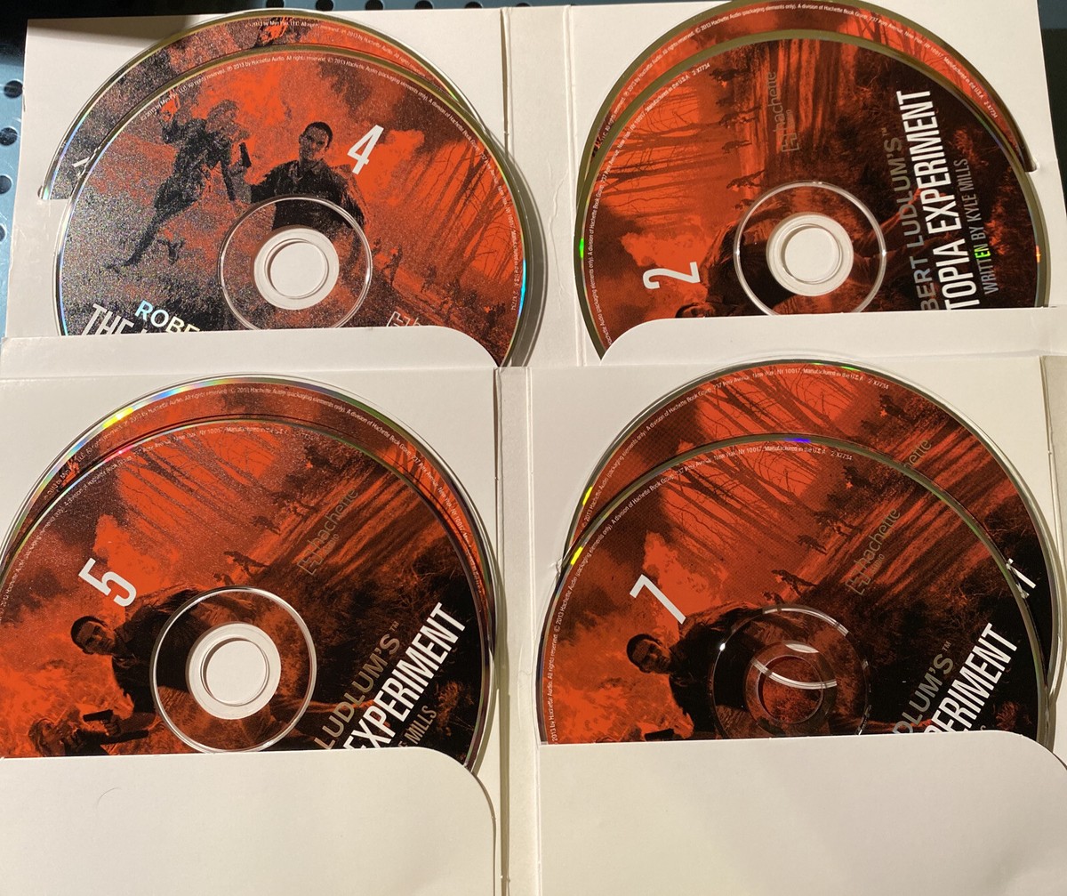 Robert Ludlum's The Utopia Experiment by Kyle Mills (Audio Book CD