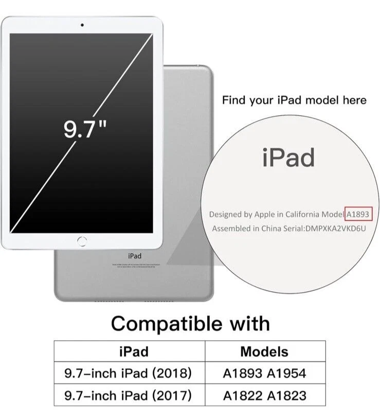 JETech Case for Apple iPad Pro 12.9" -  Auto Wake/Sleep Black - Image 2 of 4