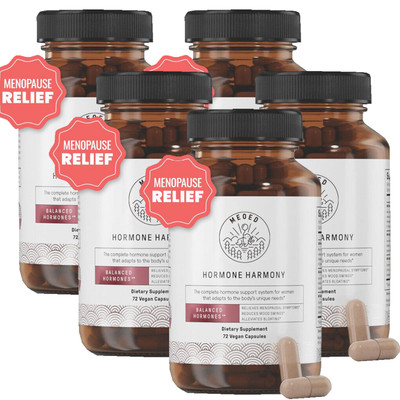 Natural Hormonal Support Capsules for Women Balance Hormones and Wellness