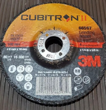 10 X 3M Cubitron II Depressed Center Grinding Wheel 66597 (L1)