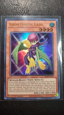 Toon Harpie Lady 1st Ed BLCR-EN066 M PF Yu-Gi-Oh Crystal Beast Series