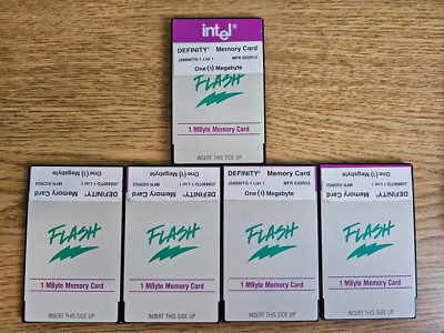 Carte Mémoire Flash Vintage Lucent 4 Mo – Format PCMCIA, Rare Et Testée
