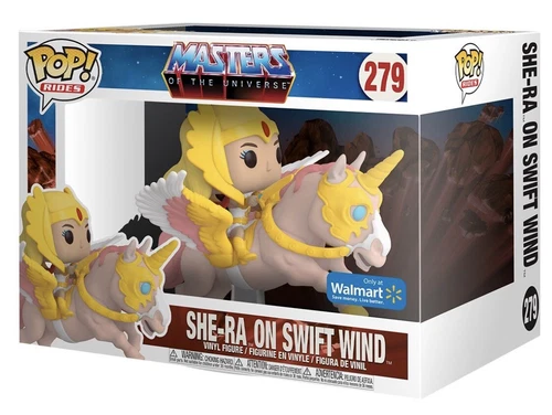 FUNKO POP! SHE- RA ON SWIFT WIND #279 FUNKO RIDES MOTU NEW WALMART EXCLUSIVE