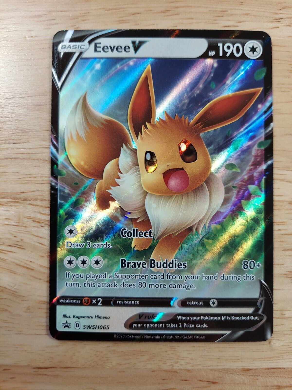 Eevee Pokémon Card Birthday Invitation Amazing Price 6.00$