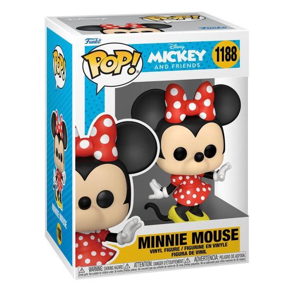 Thumbnail - Sensational 6 Pop Disney Vinyl Figur Minnie Mouse 9 Cm