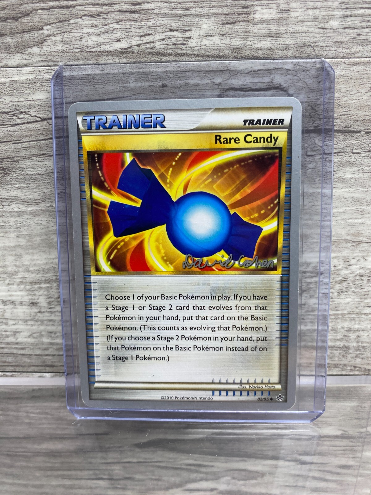 Trainer Rare Candy 82/95 2011 World Championship Pokemon Card Regular LP