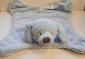 baby gund blue dog