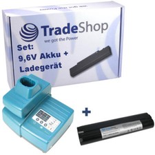2in1 Set AKKU 9,6V 2000mAh Ni-Cd + LADEGERÄT für Makita 6095D 6095DQ 6095DW
