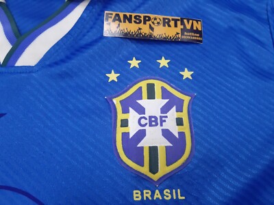 Brazil World Cup 1994 away shirt jersey blue 1995 1996 Umbro Brazil World Cup 1994 away shirt jersey blue 1995 1996 Umbro