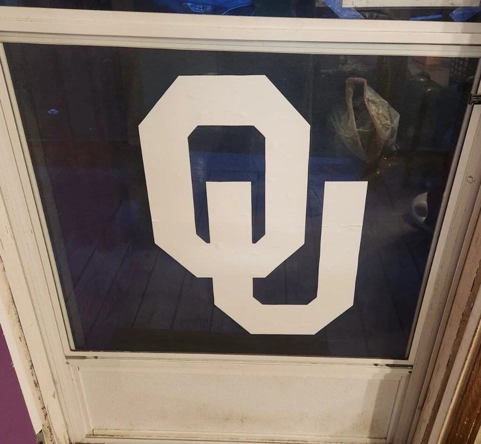 Oklahoma Sooners (OU) Collectible Premium Vinyl Window Decal (16"×23") Tough - Image 2 of 2