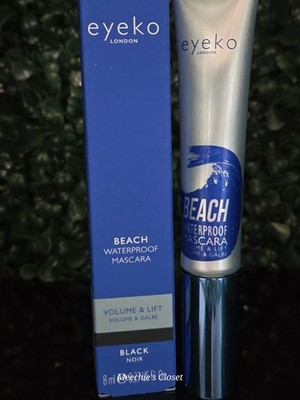 Beach Waterproof Mascara - Volume & Lift -BLACK- Vegan 8ML/.27oz 