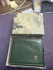 Rolex vintage autentico anni 80 scatola/cassa verde 11.00.2 per orologi tipo sportivo❗️