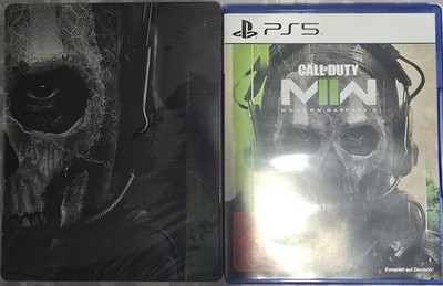 COD MW2 Call of Duty Modern Warfare 2 PS5 + Steelbook Playstation Disc Bundle