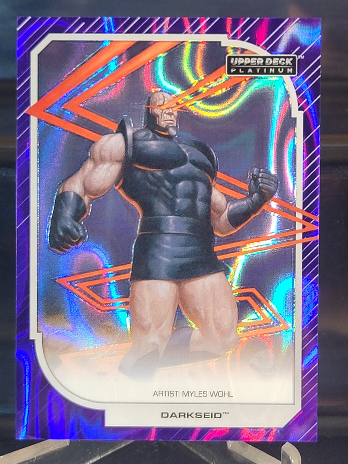 2026 Upper Deck Platinum DC #3 Darkseid PURPLE LAVA #176/249