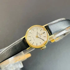 Omega De Ville Vintage Gold Automatic Watch 1960s Genuine Dress Model