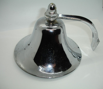 6'' chrome plate Perko BOAT Sea Dog FOG BELL nautical ship marine marina SOUND