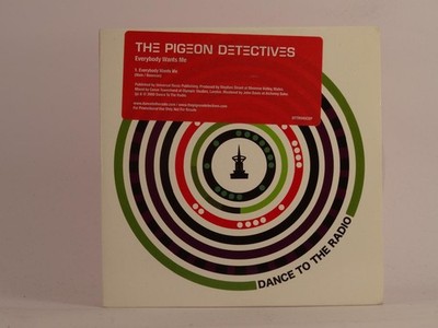 THE PIGEON DETECTIVES EVERYBODY WANTS ME (E75) 1 Track Promo CD Single including