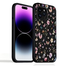 Butterfly Matte Phone Case Cover For Apple iPhone 13/13 Pro/14/14 Plus/14 Pro
