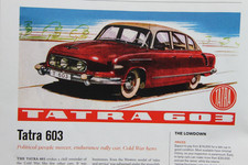 Original 2017 OCTANE extracted mag article: TATRA 603 overview (1 page)