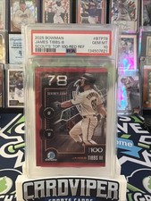 2025 Bowman Bowman Scouts Top 100 James Tibbs III #BTP-78 Red  /5 PSA 10