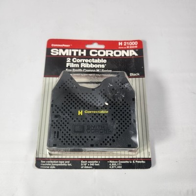 Smith Corona H 21000 2 Pack Correctable Typewriter Film Ribbon NIB