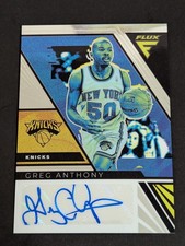 2022-23 Panini Flux Greg Anthony Auto #FS-GGA New York Knicks