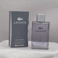 Lacoste Pour Homme Eau de Toilette Natural Spray 100ml 3.3oz For Men New Sealed
