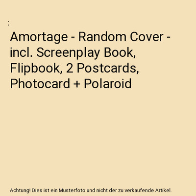 Amortage - Random Cover - incl. Screenplay Book, Flipbook, 2 Postcards, Photocar