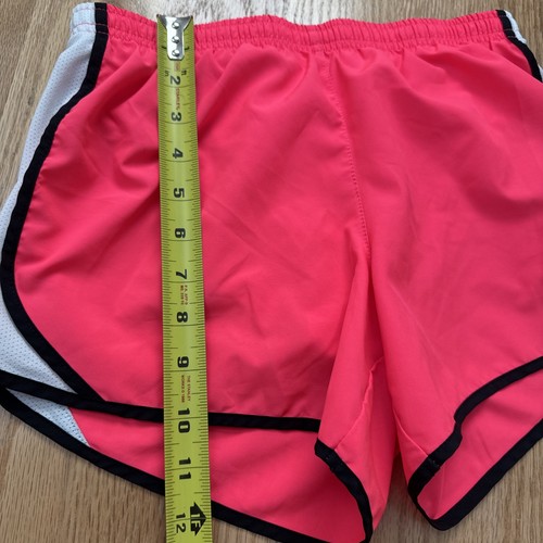 Nike Kid's Girls Dri-Fit Tempo Shorts w/ Liner Size L- Racer Pink/Black - Picture 7 of 8