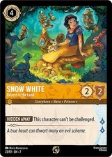 Snow White Fairest in the Land Promo Disney Lorcana SHIPS SAME/NEXT DAY