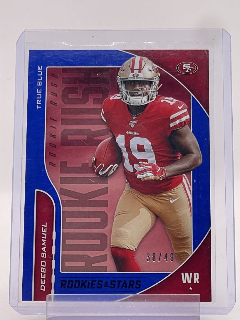Deebo Samuel Panini Rookies & Stars Rookie Rush #RRDS True Blue