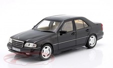 Mercedes-Benz AMG C36 (W202) year 1993 obsidian black metallic 1:18 Norev Diecas