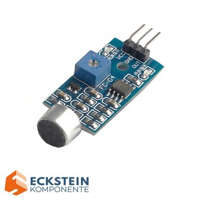 Geräuschsensor Sound Detector Mikrofon Sensor LM393 für Arduino Raspberry Pi
