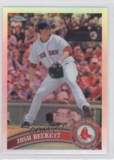 2011 Topps Chrome Refractor Josh Beckett #34 0y6