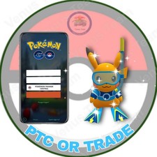 Pokémon Go   Shiny Pikachu Scuba World Champ...