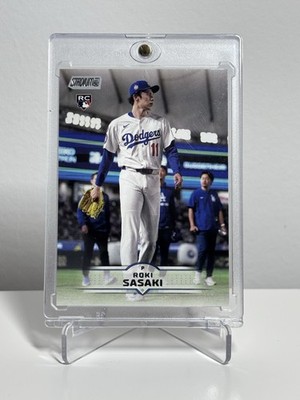 2025 Topps Stadium Club Roki Sasaki #187 Rookie Card Dodgers