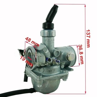 19mm Mikuni VM16 Carburetor for 50cc 70cc 90 110cc Pit Dirt Bike ATV Go Kart SSR