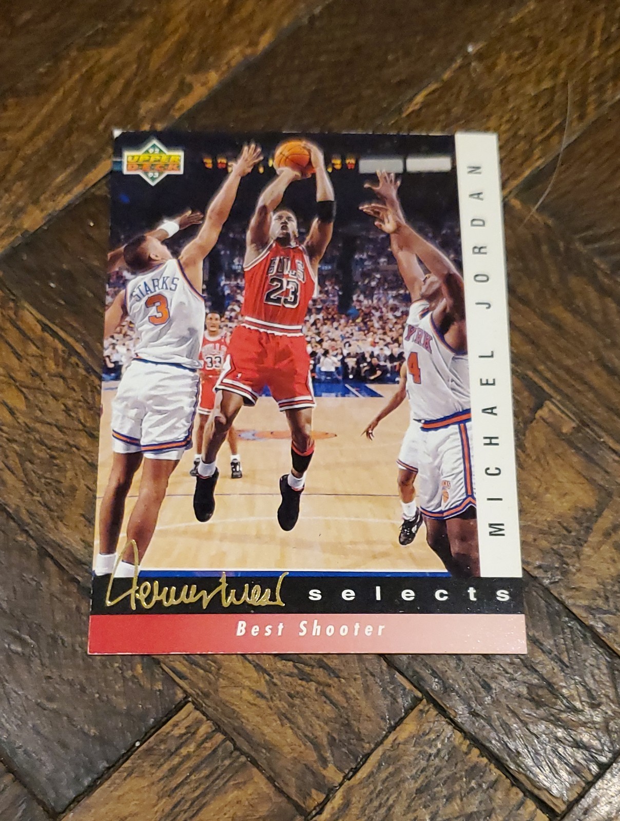 1992-93 Upper Deck - Jerry West Selects Michael Jordan #JW1