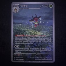 Ledian - Stellar Crown 144/142 - Illustration Rare Holo Near Mint Pokemon on eBay