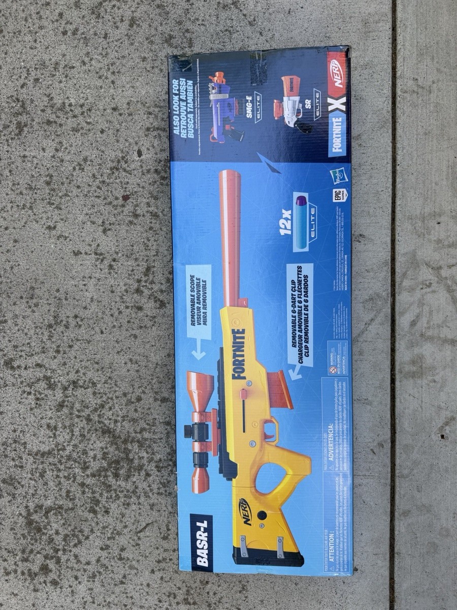 NERF Fortnite BASR-L Blaster - E7522 for sale online | eBay